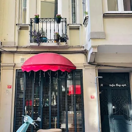 Historical And Elegantly Furnished Big House In Galata Apartment *