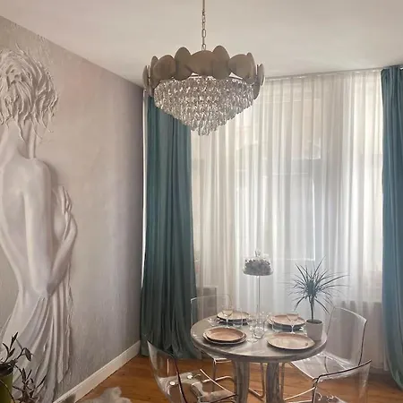 아파트 Historical And Elegantly Furnished Big House In Galata